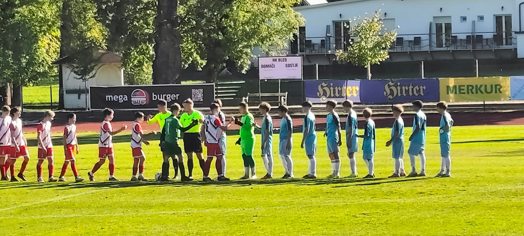 U15 Modri z visoko zmago proti Britofu